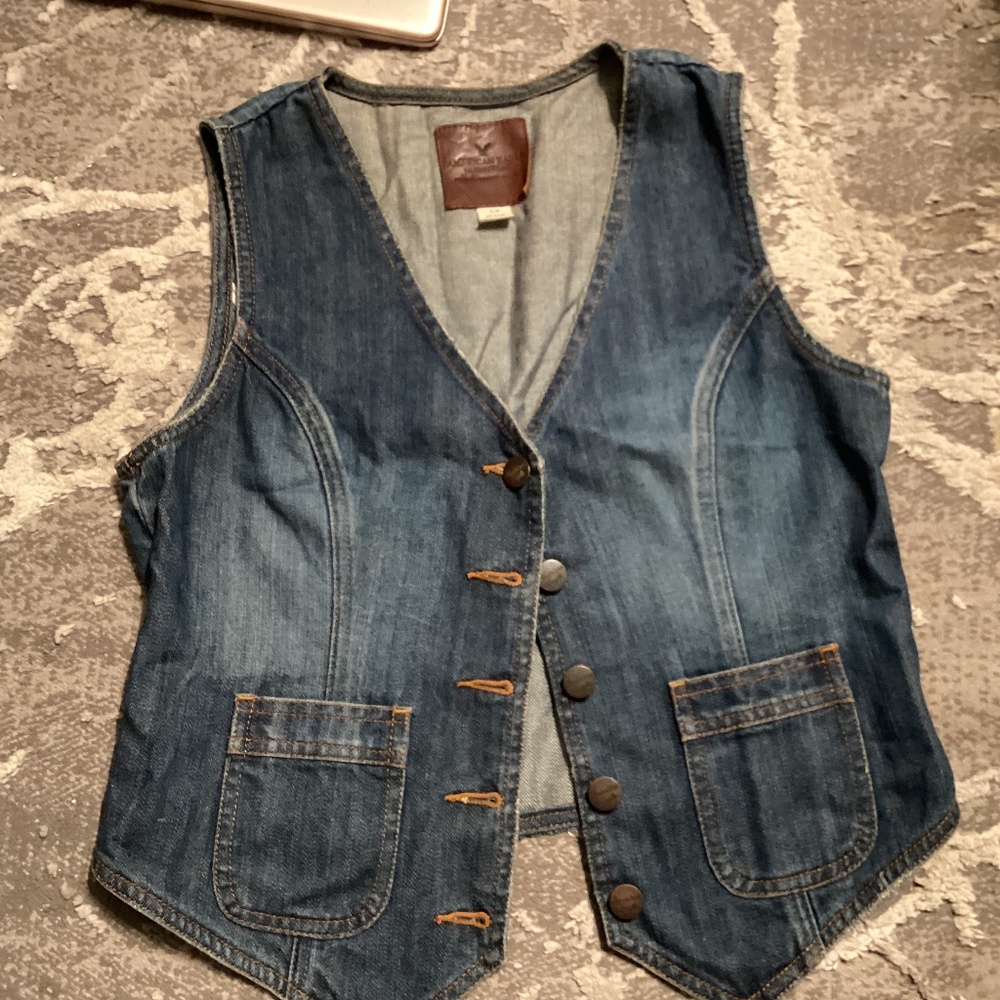 Denim vest